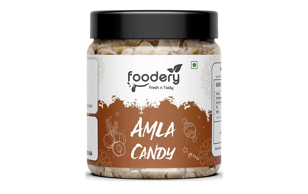 Foodery Amla Candy   Plastic Jar  250 grams